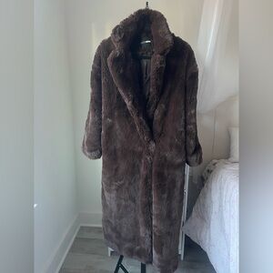 Fashion Nova Chocolate Teddy Jacket